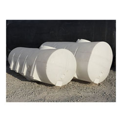 1000 Gallon Natural Horizontal Leg Slant Bottom Tank (Blem)