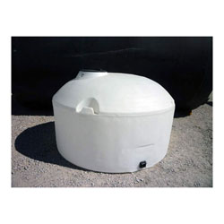 1100 Gallon Black Vertical Dome Top Tank (Blem)