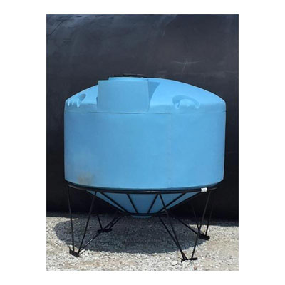 1400 Gallon Blue 30&#176; Cone Bottom Dome Top Tank (Blem)