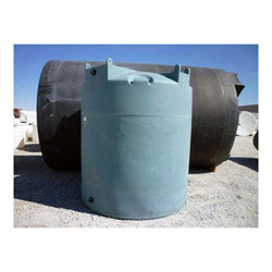 3,500 Gallon Vertical Water Storage Tank 96D x 125H