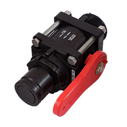 2in Ball Valve, One-Way w/ Drybreak, Viton Gaskets