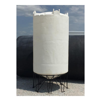 3900 Gallon 30&#176; Cone Bottom Vertical Dome Top Tank (Blem)