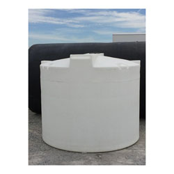 7000 Gallon Plastic Vertical Industrial Top Tank (Blem)