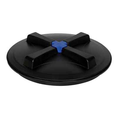 16" Lid & Ring w/ Blue Snap-in Vent