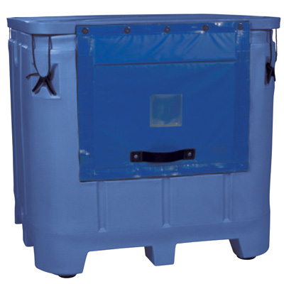 35 cu ft Insulated HDPE Polar Bin w/ Removable Lid (PB35-Mini)