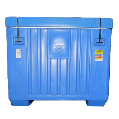 30 cu ft Insulated HDPE Bin w/ Stainless Steel Liner & Lid (PB30SS)