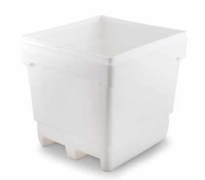 48" HT 45 cu ft 2-Way MonsterCombo Bin w/ Molded-in Pallet Base (2848)