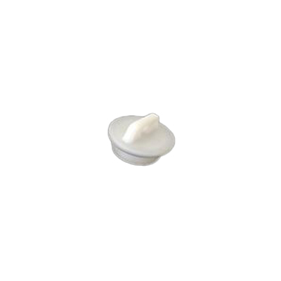 2in HDPE Drain Plug w/ Grey-Silicone Gasket