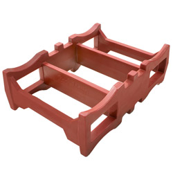 2-Barrel Rack-Master Plastic Wine Barrel Rack