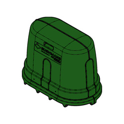 External Pump Cover, Forest Green