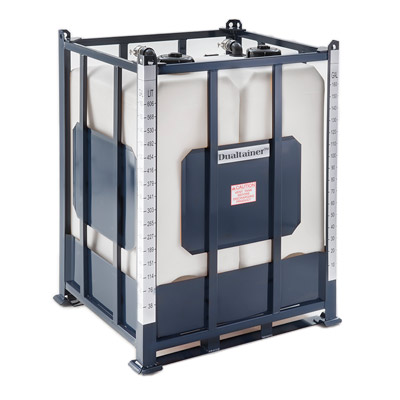 330 Gallon Dualtainer Dual Tank Transporter IBC Tote