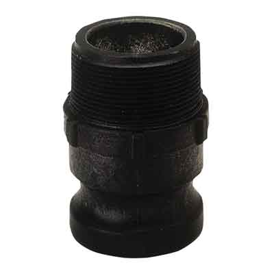 3/4in F-MPT x Male Polypropylene Coupler w/ EPDM Gasket