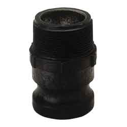 1in F-MPT x Male Polypropylene Coupler w/ EPDM Gasket