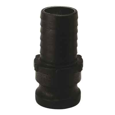 2in E-Hose x Female Polypropylene Coupler w/ EPDM Gasket