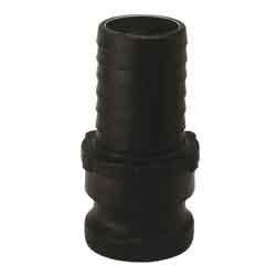 2in E-Hose x Female Polypropylene Coupler w/ EPDM Gasket