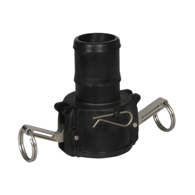 2in C-Hose x Female Polypropylene Coupler w/ EPDM Gasket