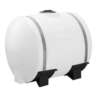 110 Gallon White Plastic Applicator Tank