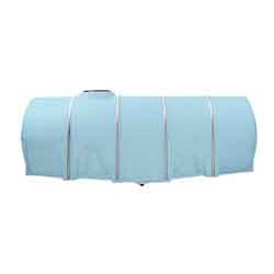 1010 Gallon Blue Heavy Duty Plastic Drainable Leg Tank