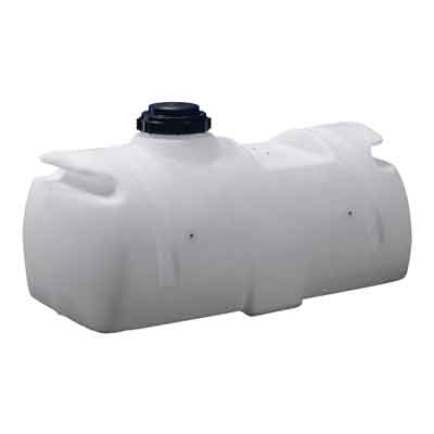 25 Gallon White Spot Sprayer Plastic Tank