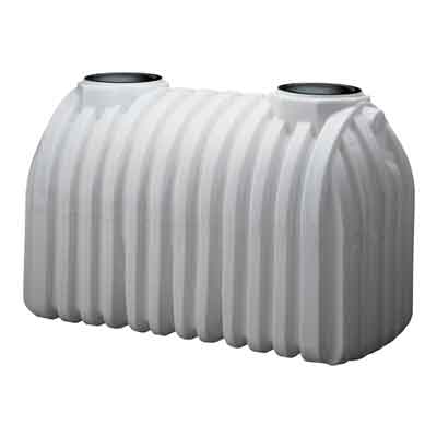 1200 Gallon White Cistern Water Tank