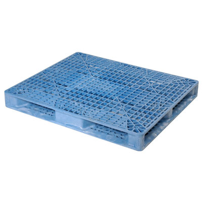 48" x 40" Standard-Duty Blue Plastic Pallet, FDA