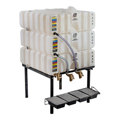 60/60/60 Gallon Cubetainer Gravity Feed System