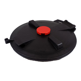 18in Hinged Polypropylene Lid w/ Vent