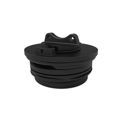 2" Buttress Plug w/ 3/4" NPS plug, Silicone Gaskets