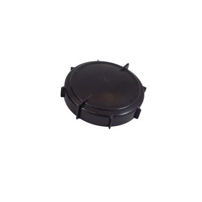 6in Black Vented Threaded Tank Lid