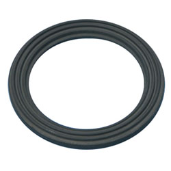 STANDARD; 2" (50.8 mm) EPDM Ribbed Outlet Gasket; 2" (W) x 1/4" (H)
