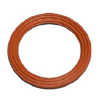 2" Viton Ribbed Outlet Gasket; 2" (W) x 1/4" (H)
