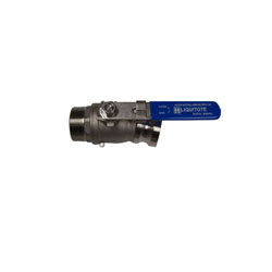 2" Male NPT 15 degree Offset Valve with Adapter; 10" (L) x 4" (W) x 5" (H)
