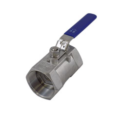 2" S/S Ball Valve w/ Standard Stem & Locking Handle (Used on Center Drain Tanks)