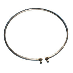 22" Bolted Clamp Ring, Stainless Steel; 24" (W) x 4" (H)
