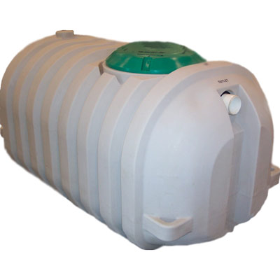 500 Gallon Single Compartment Low Profile Septic Tank - Plumbed