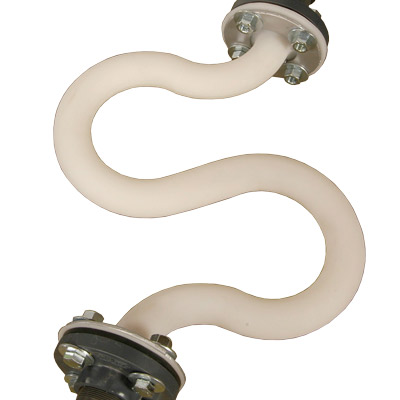 3IN Flexmaster Flexible Flange Connector Assembly - HDLPE/Natural Color