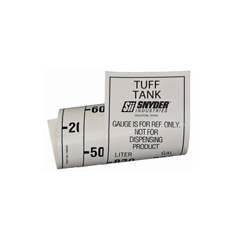 Decal - Tuff Tank II 220 Gallons/Liters; 38-3/8" (L) x 6" (W) 

