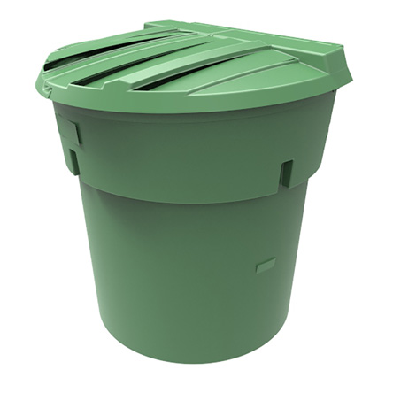 300 Gal Refuse Container 50/50 Lid |7801000--|Snyder