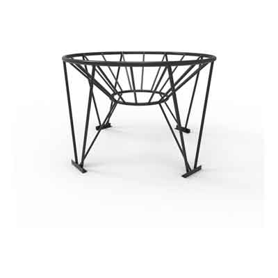 Steel Stand for 45&#176; Cone Bottom Tank, 64in Diameter