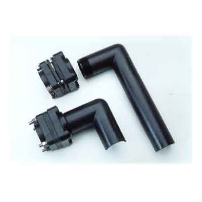 3in Polypropylene Bolted Fitting w/ Long Siphon & EPDM Gaskets