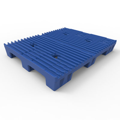 48" x 40" Slotted Top Plastic Pallet