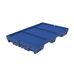 54" x 34" Battery Module Pallet w/ Steel, Blue