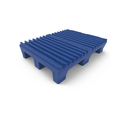 74-76cm Press/Logistics Pallet, Manual Blue