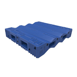 67" x 66" Triple Cradle Multi Roll Stacker Pallet, Blue